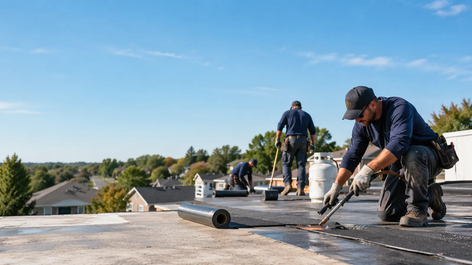 Flat Roof Leak Repair providers in Norvelt, PA